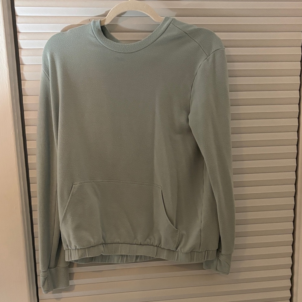 Athleta kids Crewneck Sweater in Soft Green
